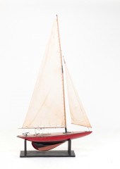 AMERICAN POND SAILER. Ca 1930s
