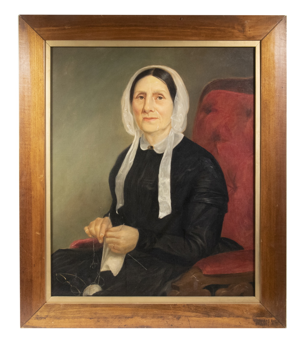 AMERICAN PORTRAIT, BOSTON SCHOOL,