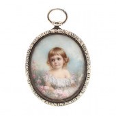 AMERICAN PORTRAIT MINIATURE IN