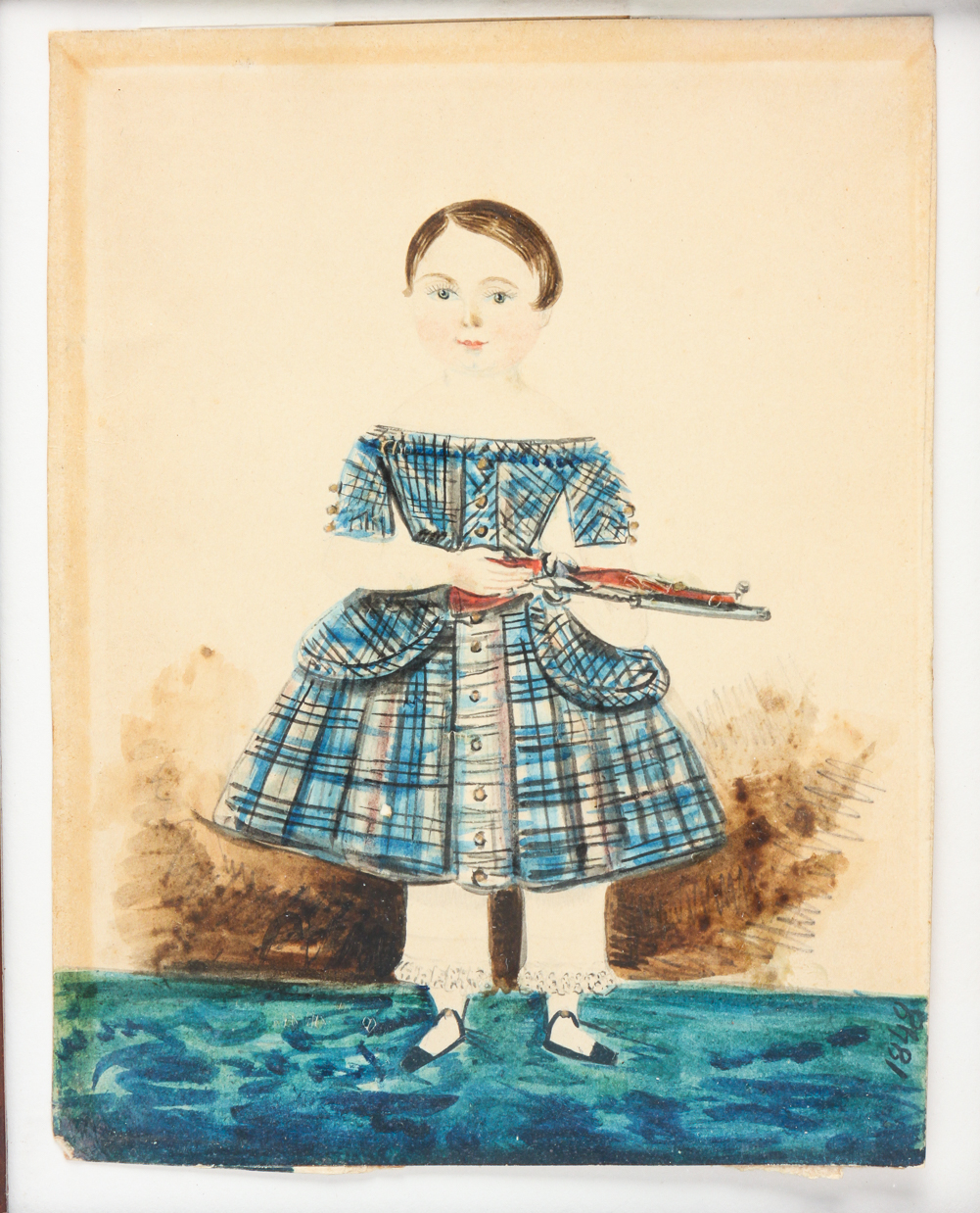 AMERICAN PORTRAIT OF A BOY WITH