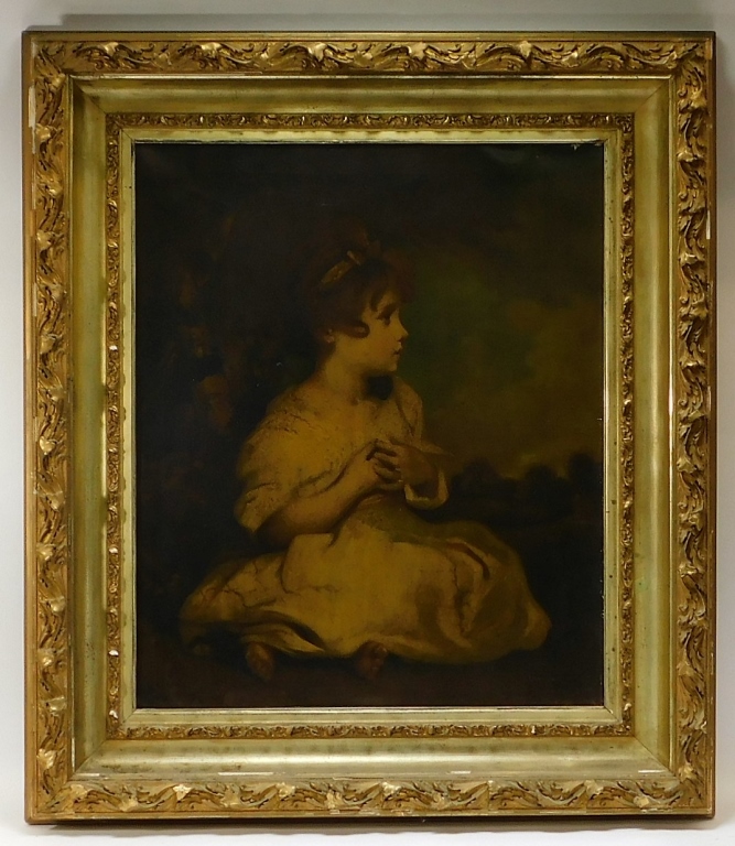 AMERICAN PORTRAIT OF A YOUNG GIRL
