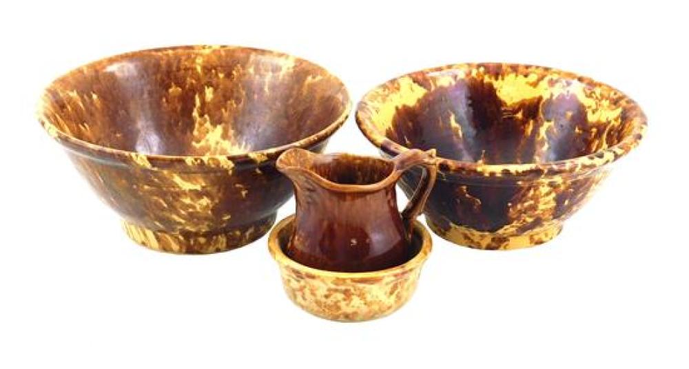 AMERICAN POTTERY, BENNINGTON TYPE