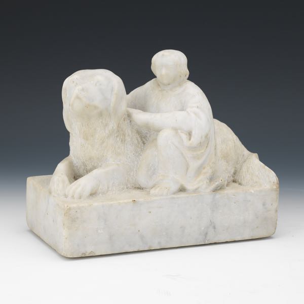 AMERICAN PRIMITIVE CARVED WHITE
