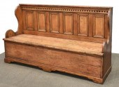 AMERICAN PRIMITIVE PINE SETTLE