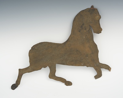 American Primitive Prancing Horse