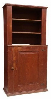 AMERICAN PRIMITIVE RED PAINTED