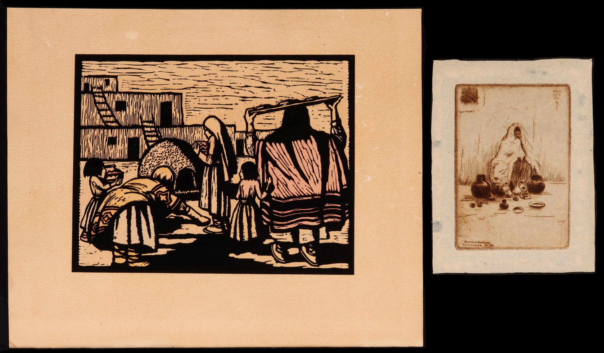 AMERICAN PRINTMAKER PRESCOTT