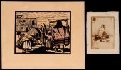 AMERICAN PRINTMAKER PRESCOTT C