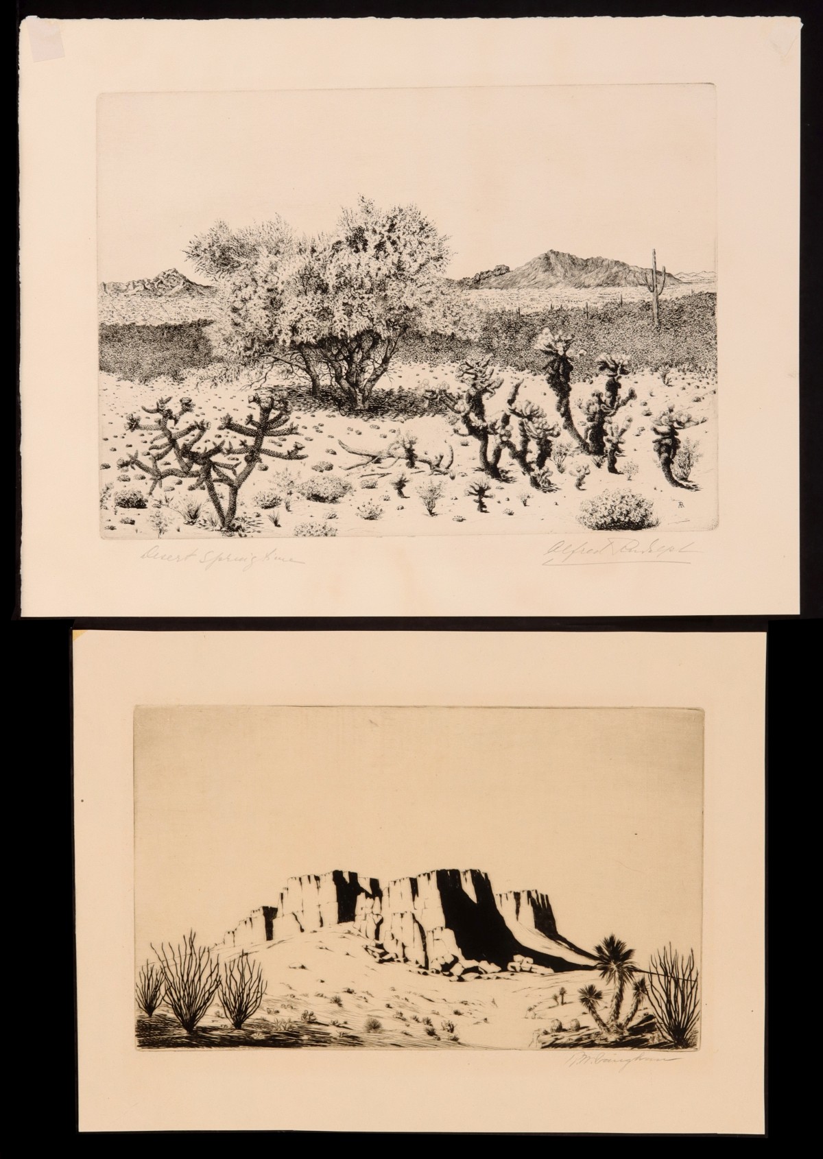 AMERICAN PRINTMAKERS ALFRED RUDOLPH