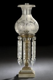 American Prism-Hung Gilt-Lacqu