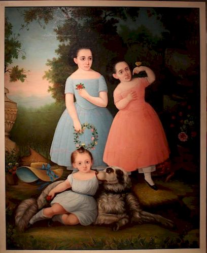 AMERICAN PROVINCIAL PORTRAIT, C.