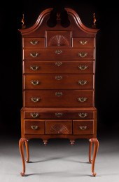 American Queen Anne cherrywood