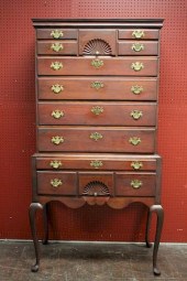 AMERICAN QUEEN ANNE HIGHBOY, C