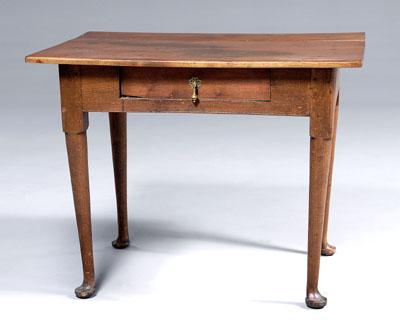 American Queen Anne tavern table,