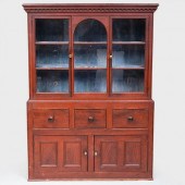 AMERICAN RED PAINTED AND FAUX