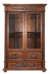 AMERICAN RENAISSANCE CARVED OA
