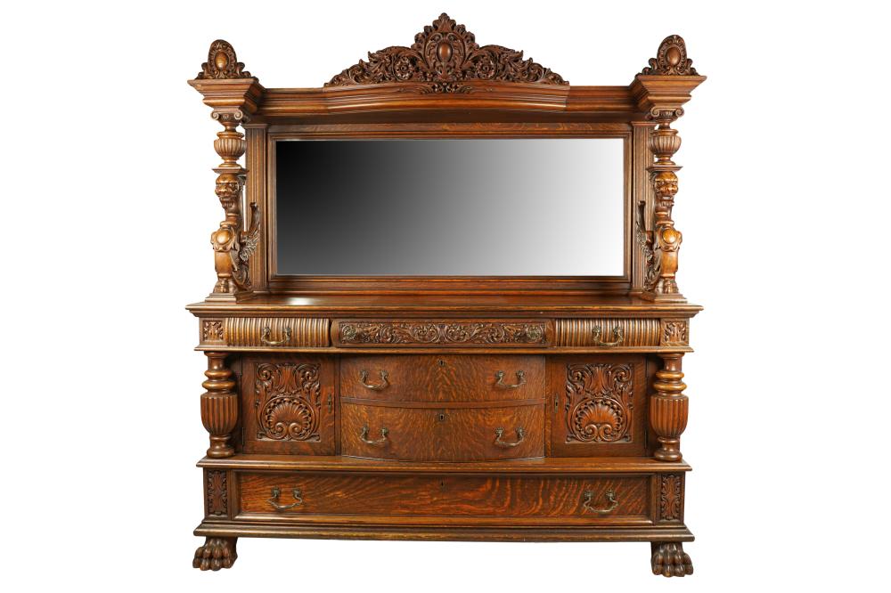 AMERICAN RENAISSANCE REVIVAL CARVED