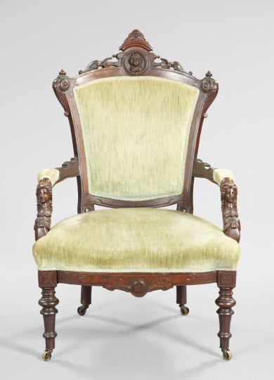 American Renaissance Revival Walnut