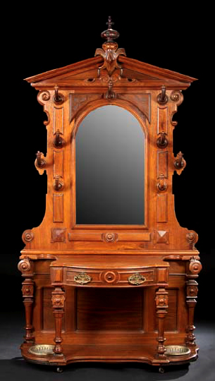 American Renaissance Revival Walnut
