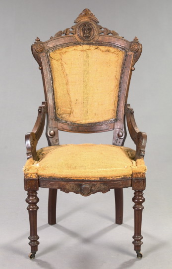 American Renaissance Revival Walnut