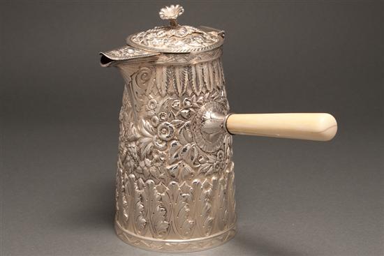 American repousse silver