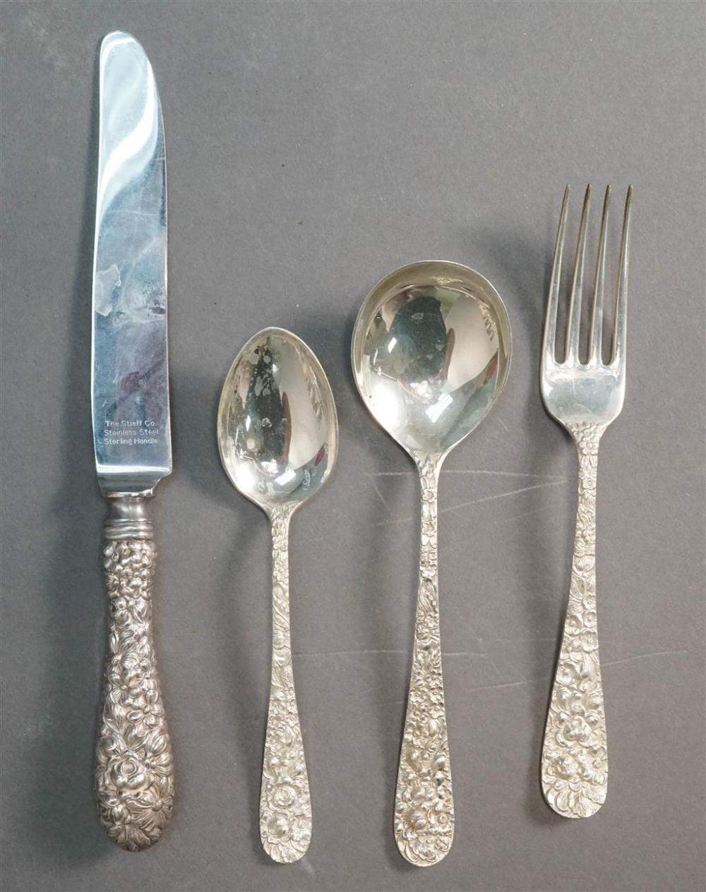 AMERICAN REPOUSSE STERLING SILVER