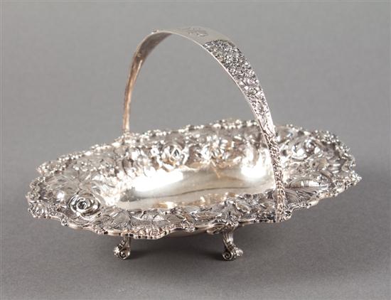 American repousse sterling silver