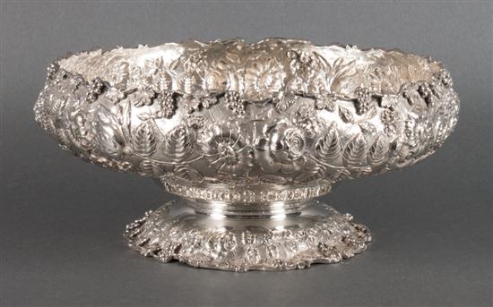American repousse sterling silver