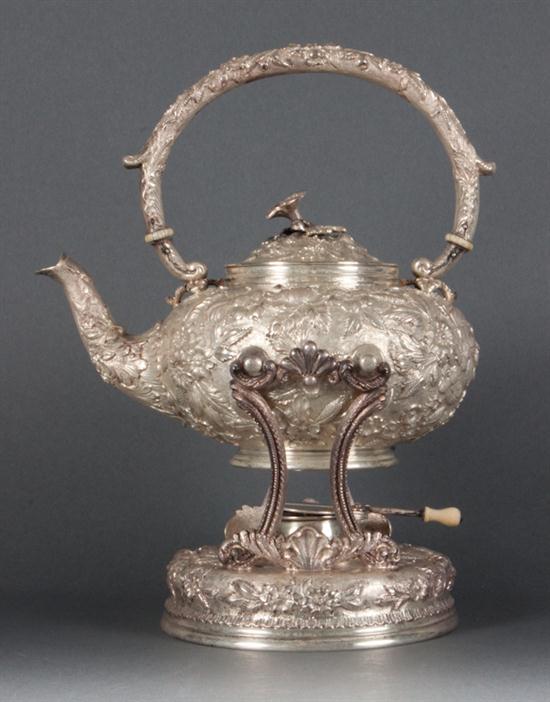 American repousse sterling silver