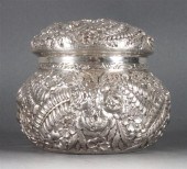 American repousse sterling sil