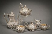 AMERICAN REPOUSSé STERLING SIX