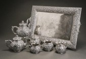 AMERICAN REPOUSSé STERLING SIX