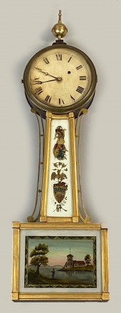AMERICAN REVERSE PAINTED BANJO