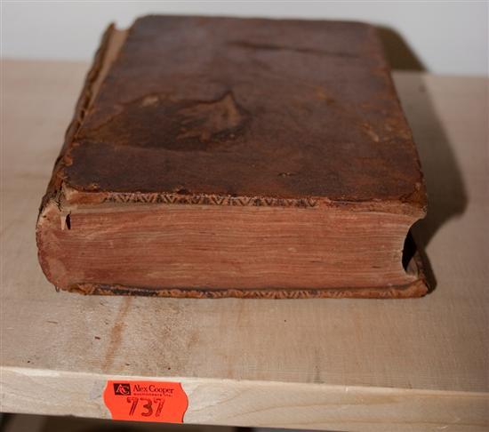 (AMERICAN REVOLUTION)  J. BURGH;