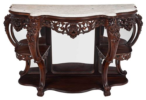 AMERICAN ROCOCO CARVED LAMINATED