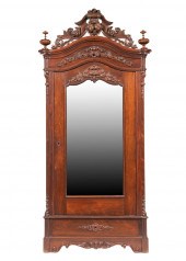 AMERICAN ROCOCO CARVED ROSEWOO