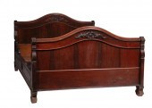 AMERICAN ROCOCO CARVED ROSEWOO