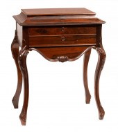AMERICAN ROCOCO CARVED ROSEWOO