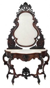 AMERICAN ROCOCO REVIVAL CARVED