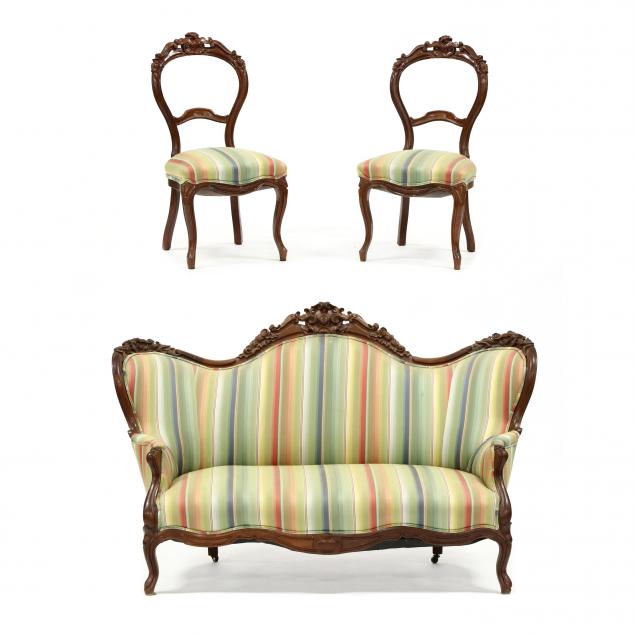 AMERICAN ROCOCO REVIVAL CARVED