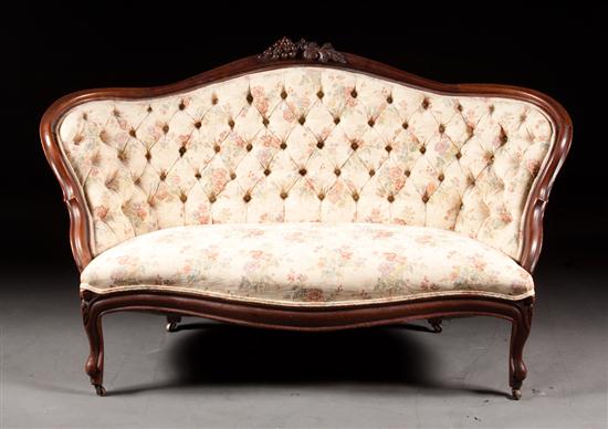 American Rococo Revival carved