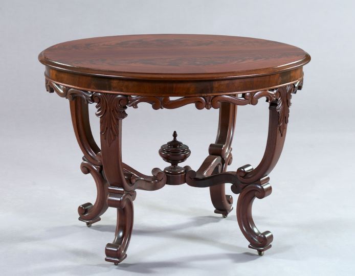 American Rococo Revival Figured