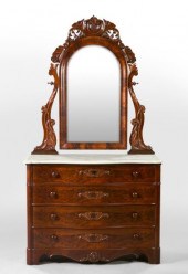 American Rococo Revival Figure