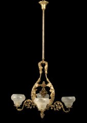 American Rococo Revival Gilt-L
