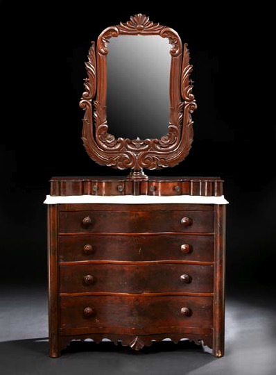 American Rococo Revival Mahogany