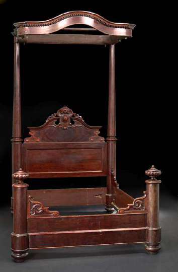 American Rococo Revival Mahogany