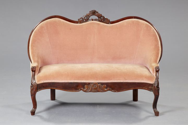 American Rococo Revival Mahogany
