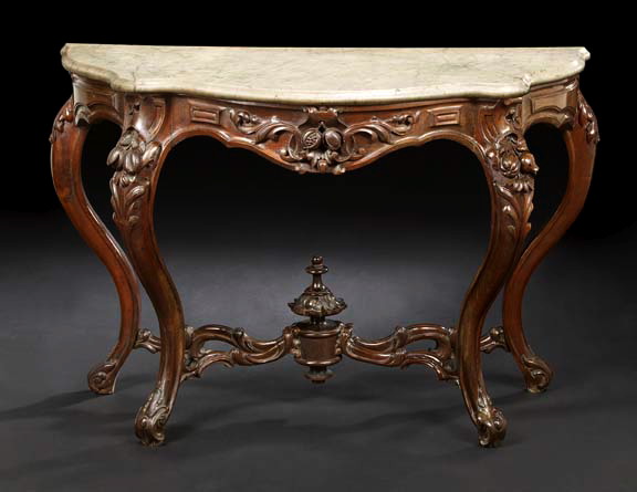 American Rococo Revival Rosewood