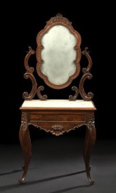 American Rococo Revival Rosewo