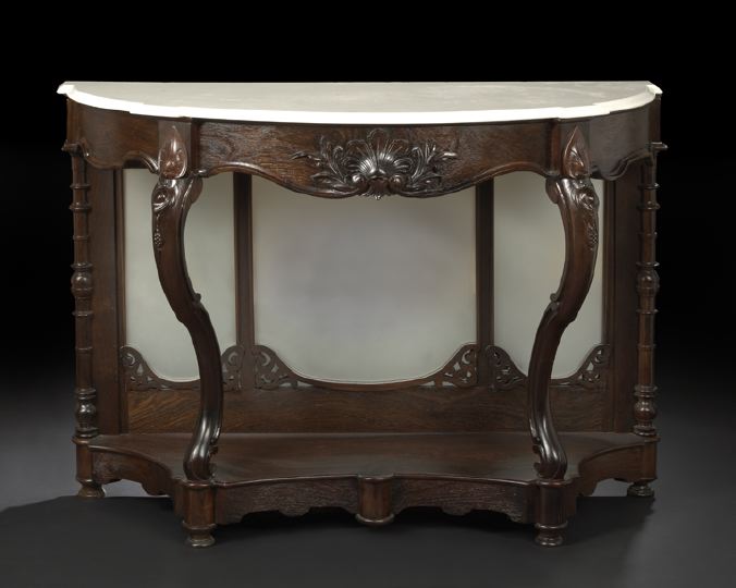 American Rococo Revival Rosewood